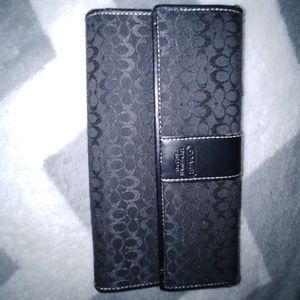 Black Coach Wallet